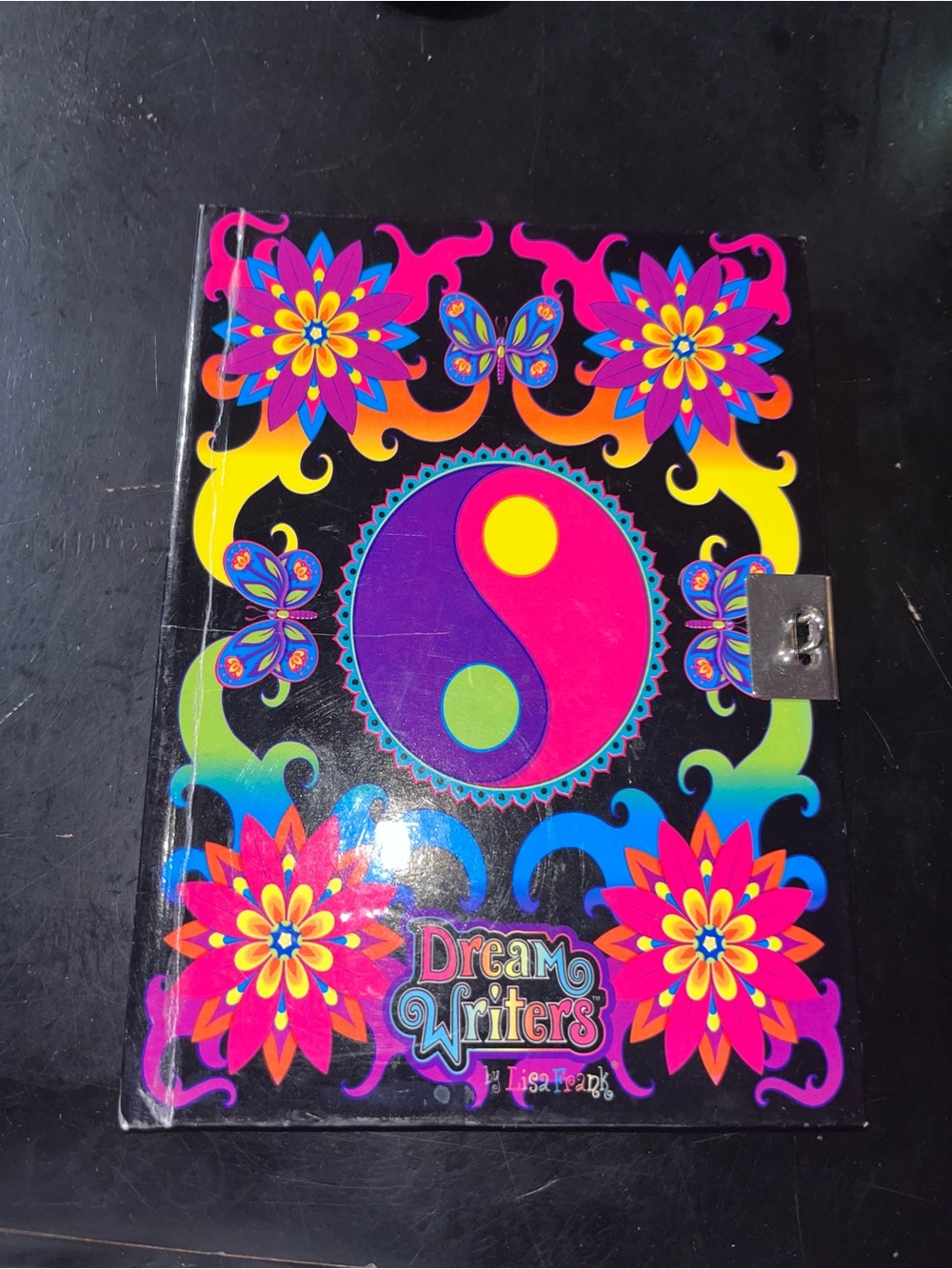 Vintage Lisa Frank Dream Writers Flowers Diary